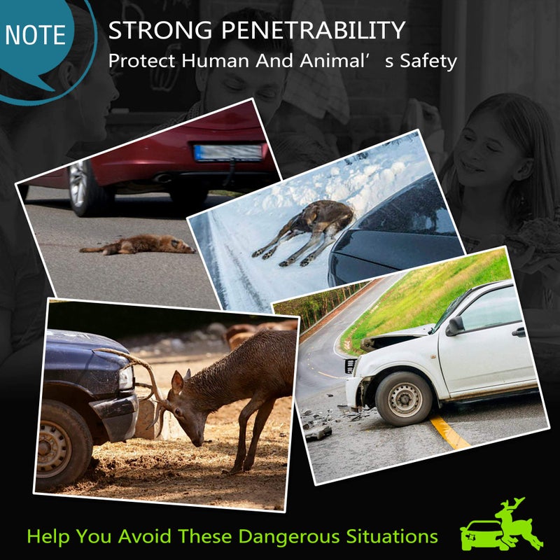 Elook Deer Warning Whistles Device for Car, Save Deer Whistle with Upgraded Acrylic Double-Sided Tape, Mini Size, 4 Pack (Patent Registered) - Image 4